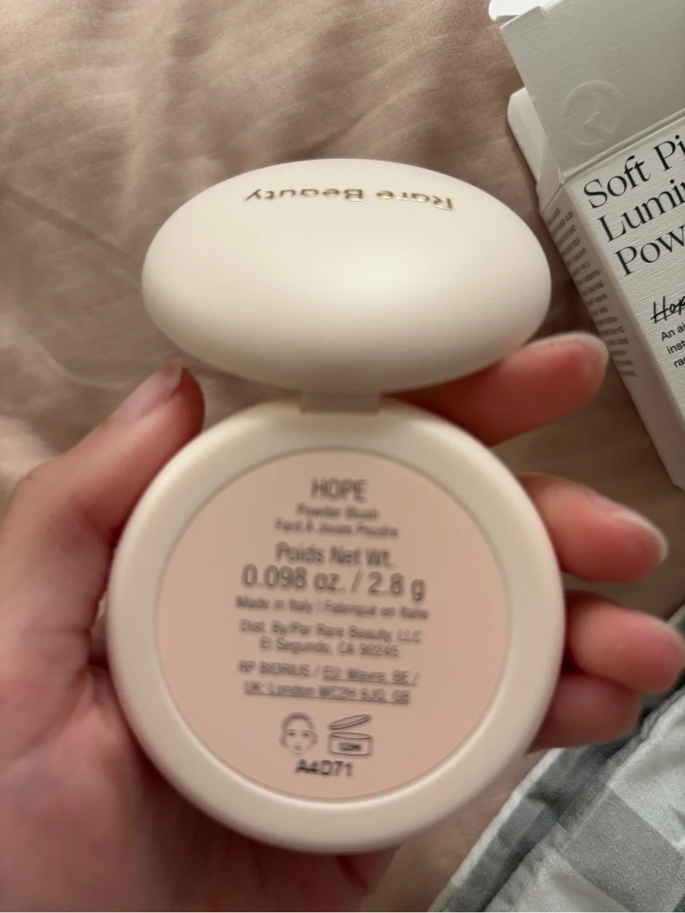 Rare Beauty product blush
